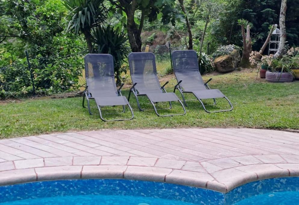 Pool House Au Coeur Du Geres A Rio Caldo Villa Eksteriør billede
